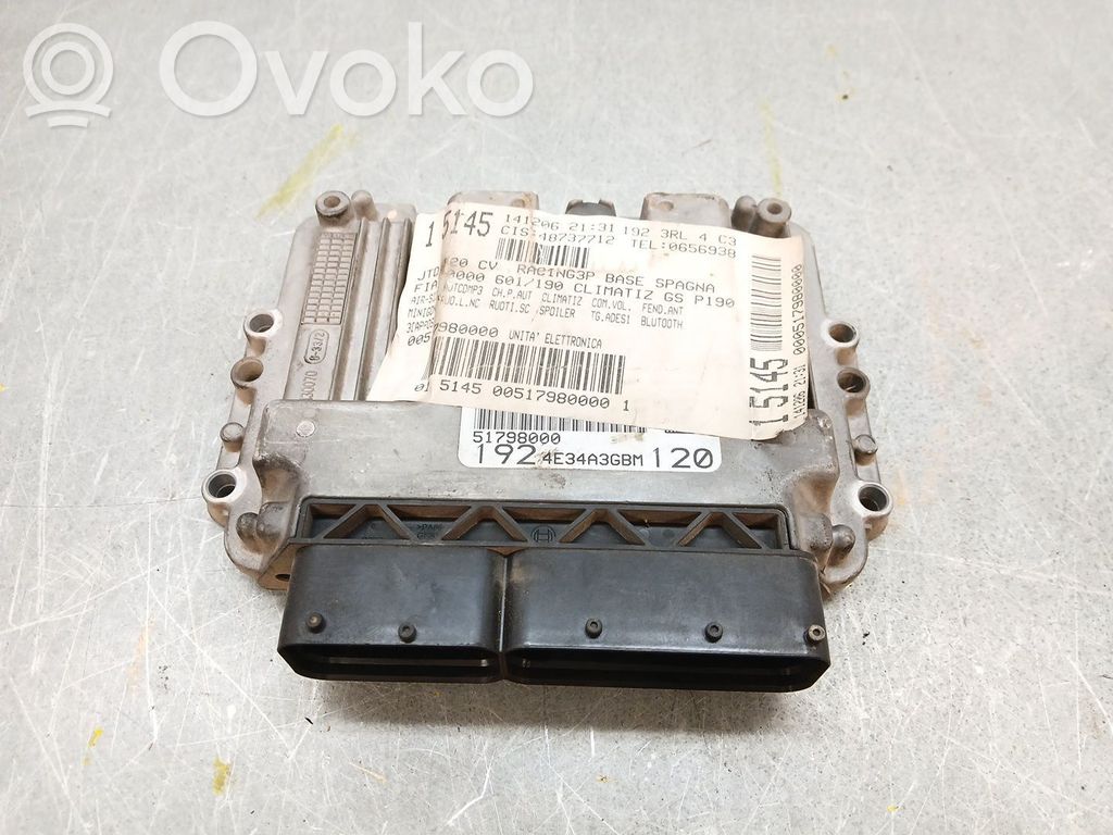 Fiat Stilo Engine control unit/module 