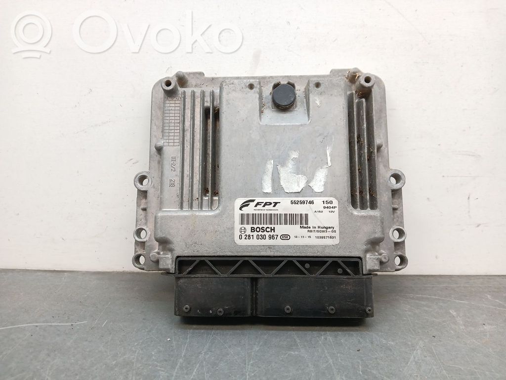 Alfa Romeo Giulietta Engine control unit/module 