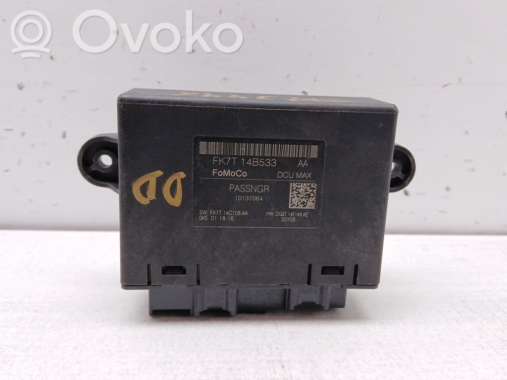 Engine control unit/module   FK7T14B533,DG9T14F144AE,FK7T14C108AA
