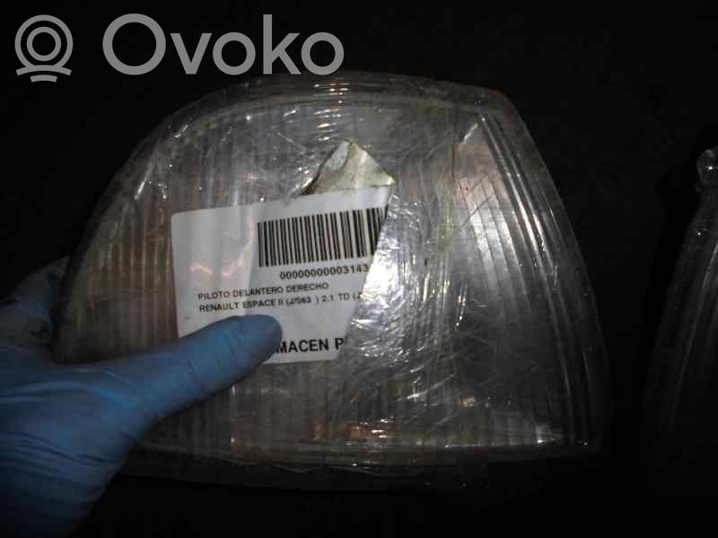 Front indicator light   BLANCO