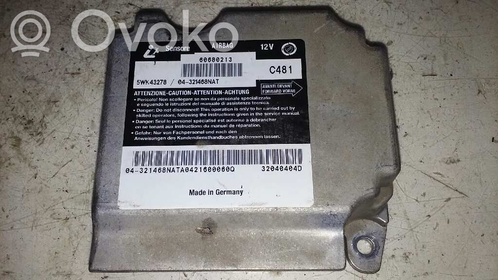 Alfa Romeo 156 Airbag control unit/module 