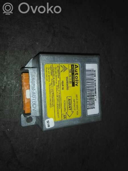 Unidad de control/módulo del Airbag   9636894280,9636894280