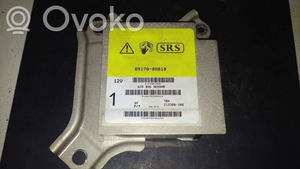 Peugeot 107 Airbag control unit/module 
