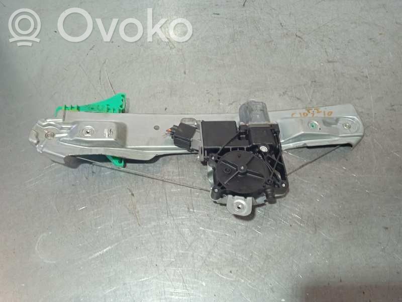 Opel Astra H Rear window lifting mechanism without motor 