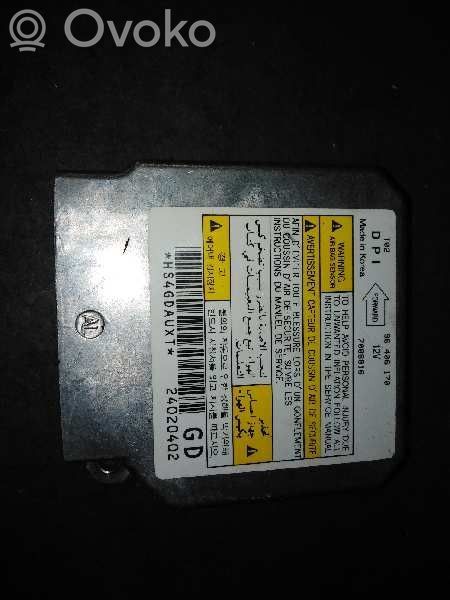 Daewoo Kalos Airbag control unit/module 