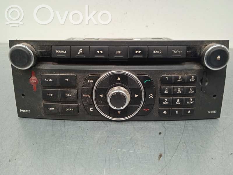 Citroen C6 Panel / Radioodtwarzacz CD/DVD/GPS 