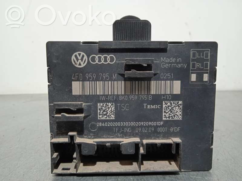 Module confort   4F0959795M,PUERTATRASERA