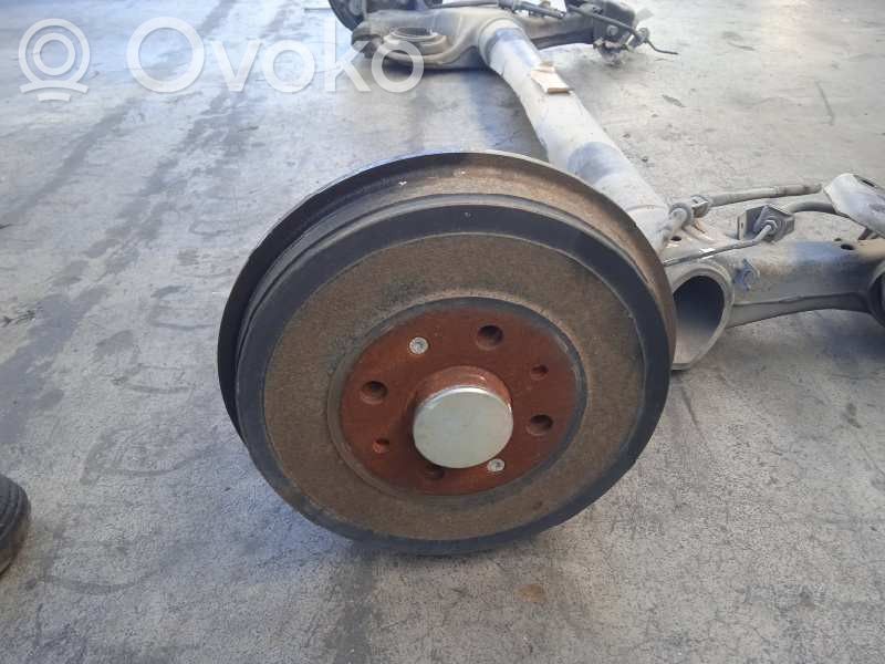 Eje trasero con reductor   SR,TAMBOR4TORNILLOS