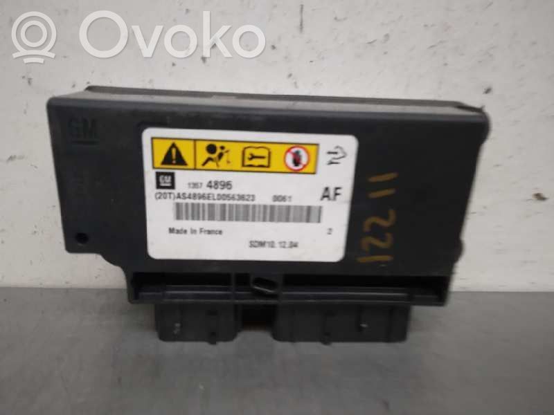 Opel Astra H Centralina/modulo airbag 