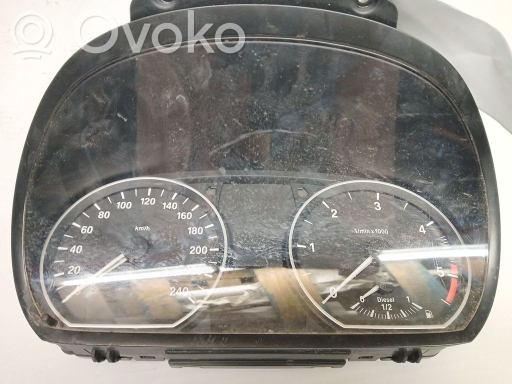 BMW 1 E81 E87 Velocímetro (tablero de instrumentos) 