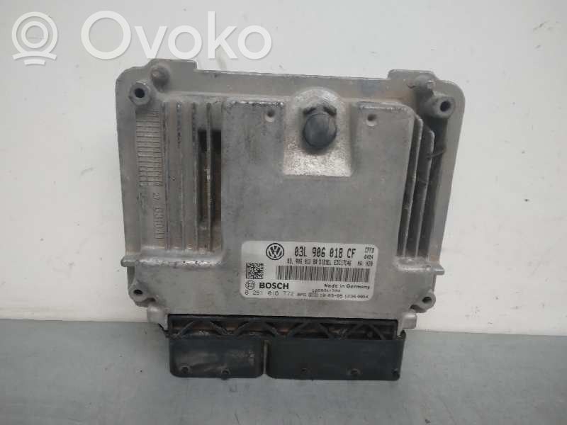 Skoda Superb B6 (3T) Engine control unit/module 