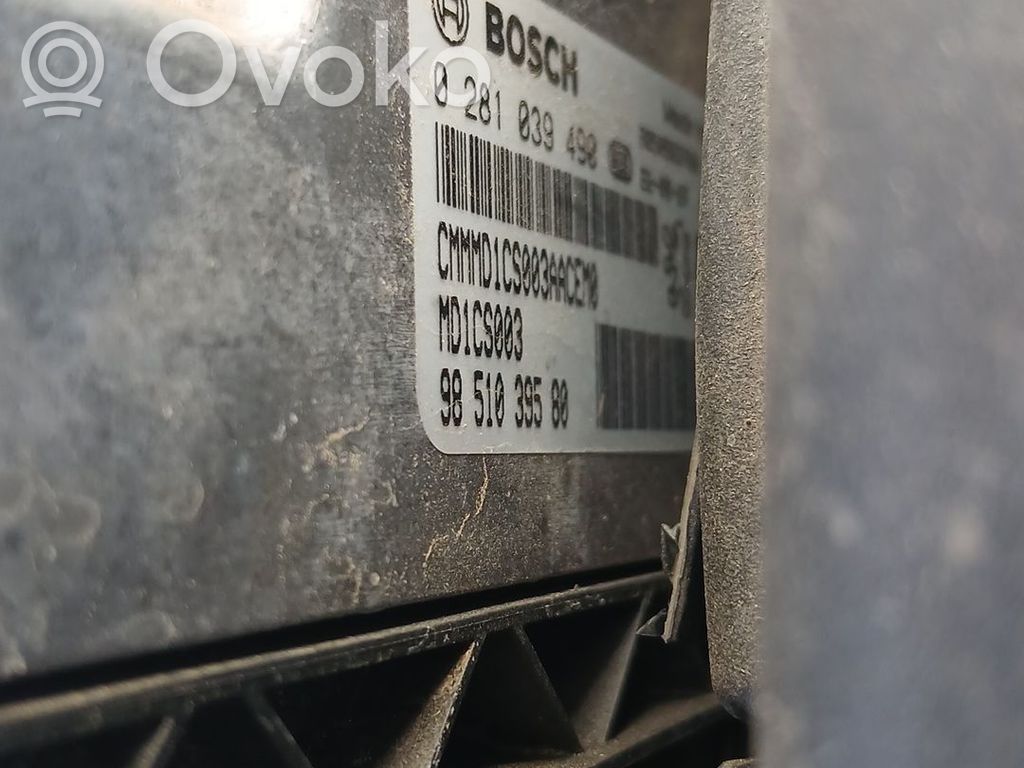 Engine control unit/module   9851039580,0281039490