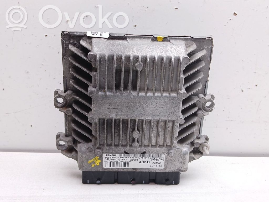 Unidad de control/módulo del motor   6M5112A650YB,6WS40512B