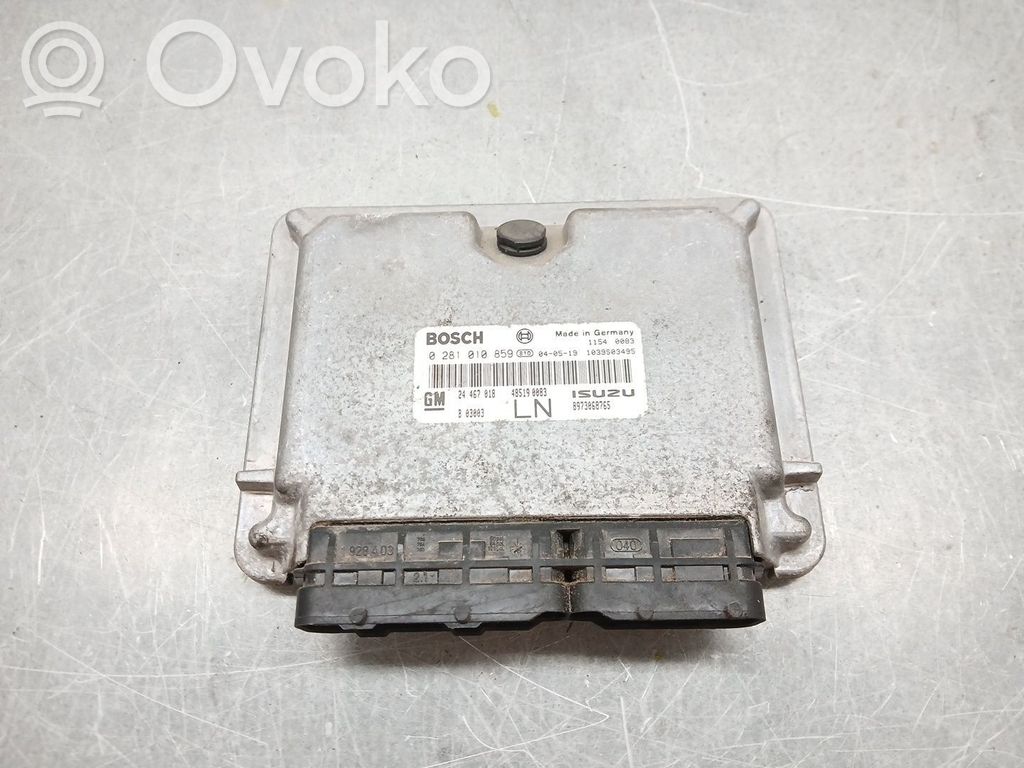 Sterownik / Moduł ECU   0281010859