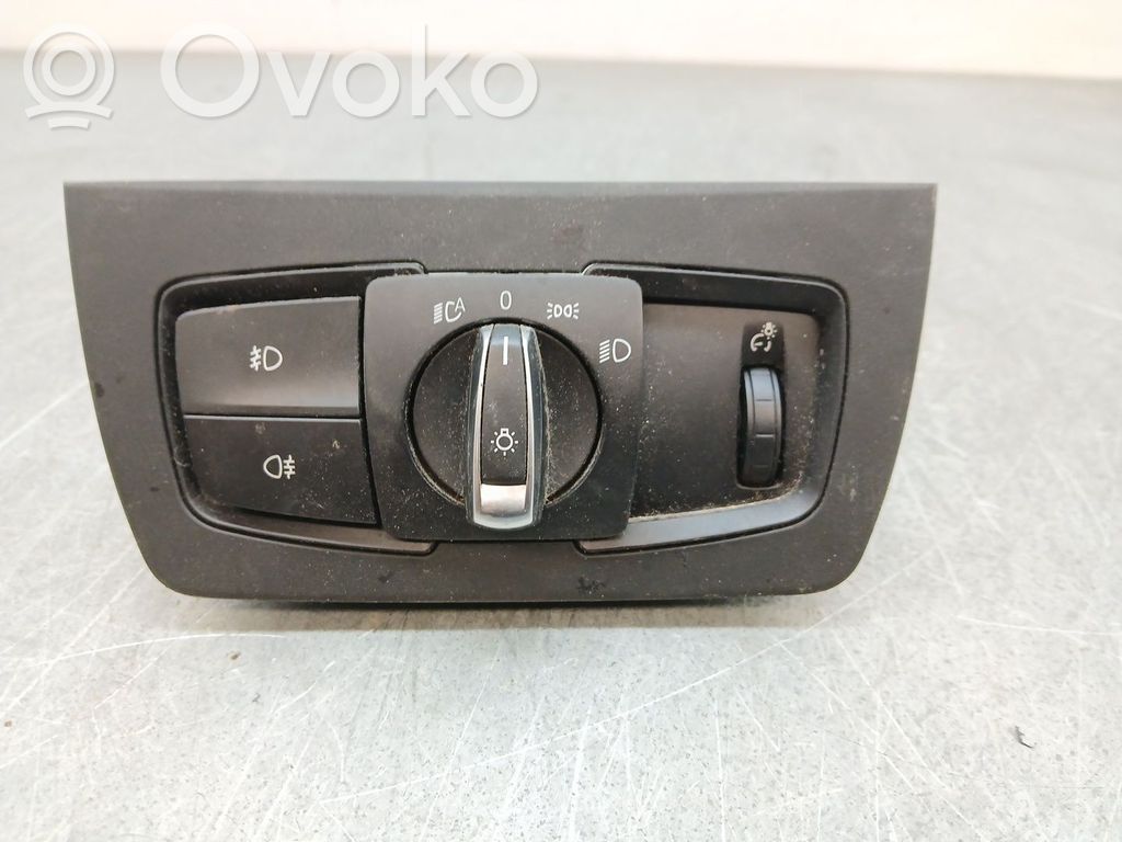 BMW 3 F30 F35 F31 Interruptor de control del panel de luces 