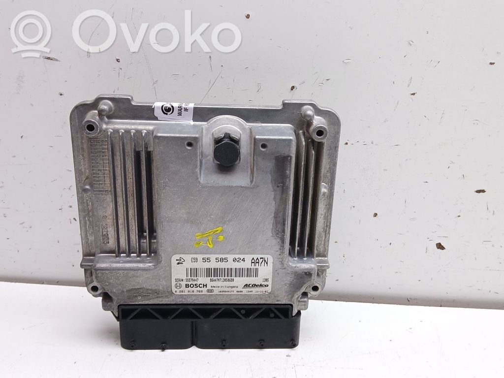 Unitate/modul de control motor   55585024,0281018769