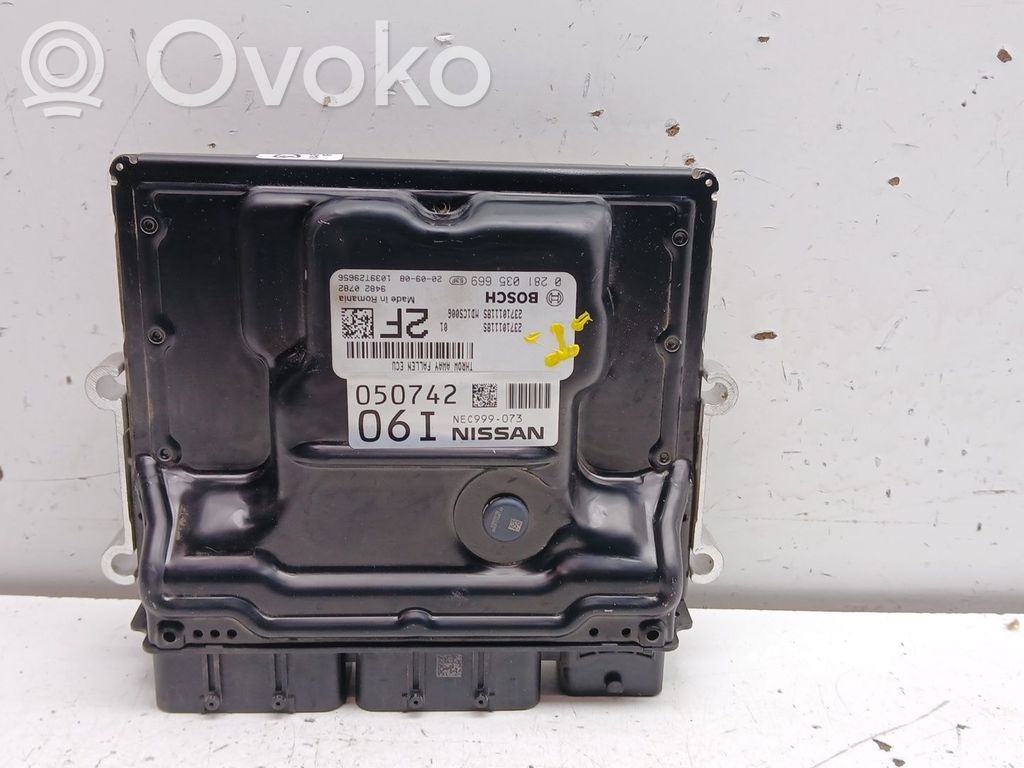 Nissan Qashqai Engine control unit/module 