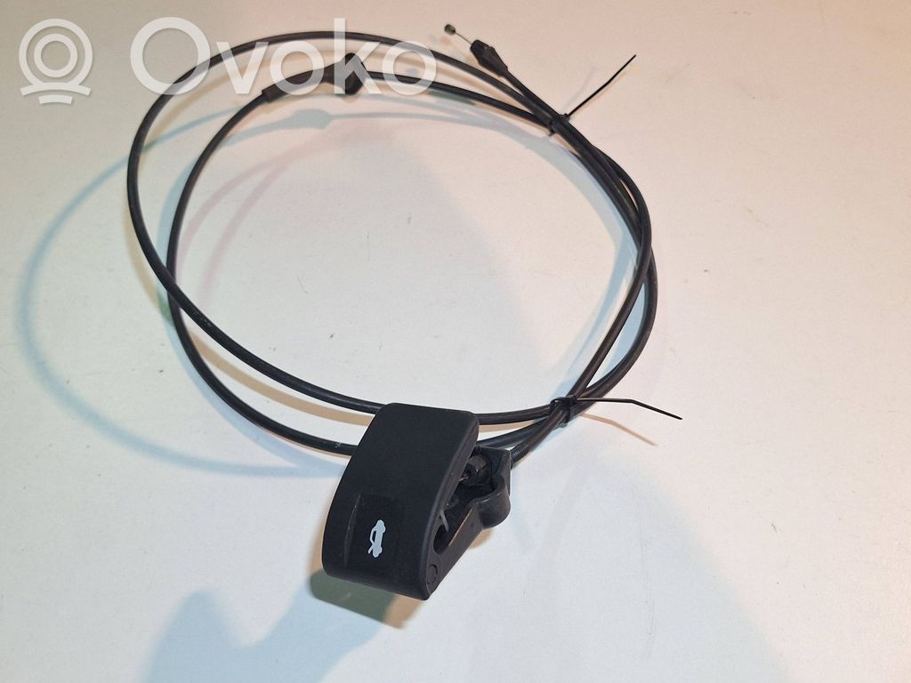 Engine bonnet/hood lock release cable
