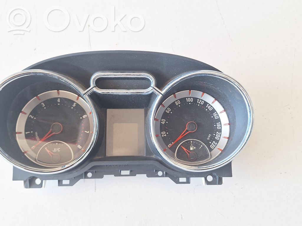 Opel Adam Tachimetro (quadro strumenti) 