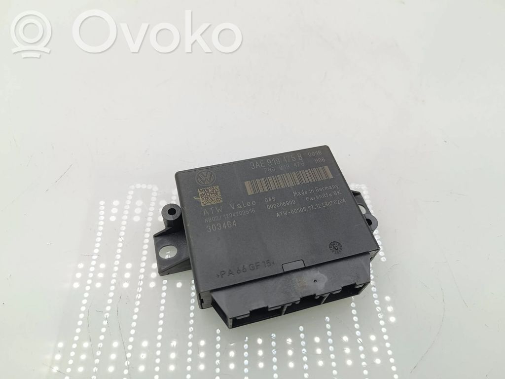 Volkswagen PASSAT B7 Parking PDC control unit/module 