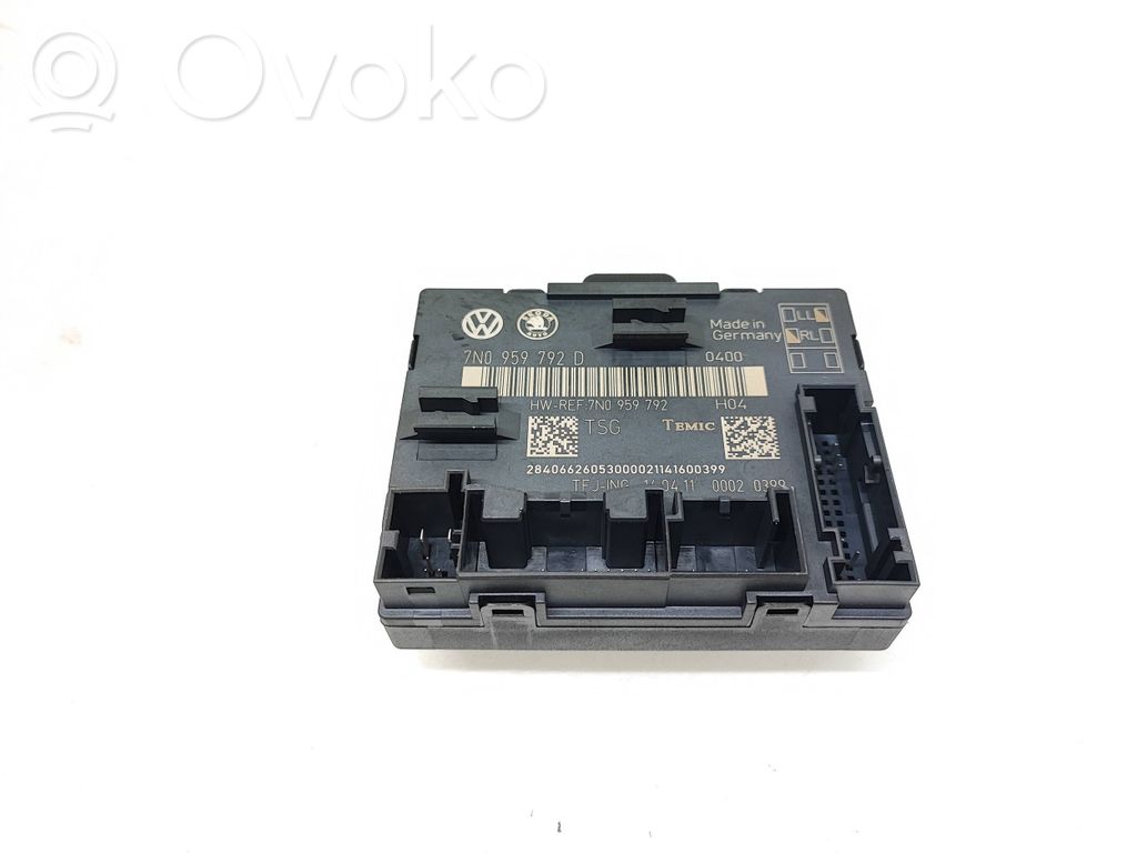Skoda Yeti (5L) Door control unit/module 