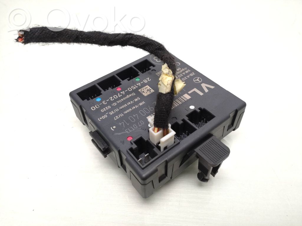 Mercedes-Benz C W204 Door control unit/module 