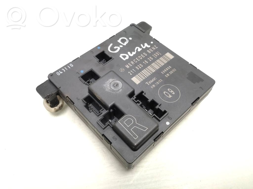 Mercedes-Benz E W211 Door control unit/module 