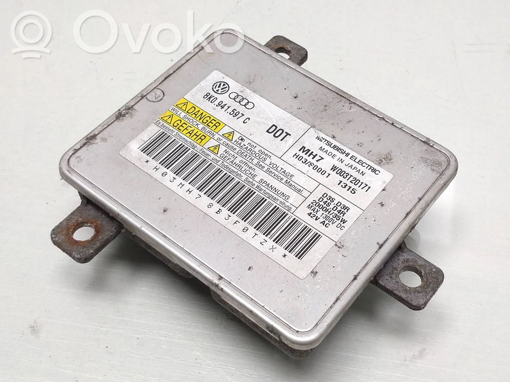 Audi A4 S4 B8 8K Headlight ballast module Xenon 
