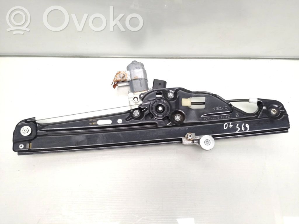 BMW 5 E60 E61 Rear door window regulator with motor 