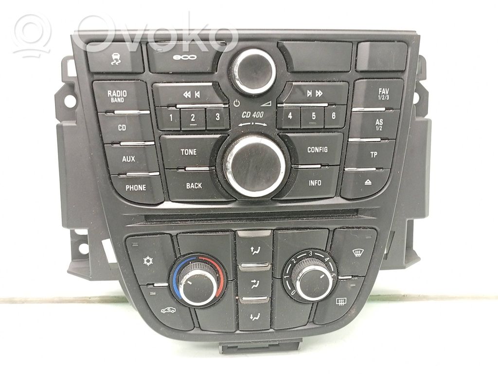 Opel Astra J Head unit multimedia control 