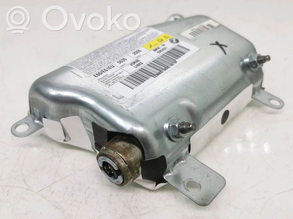 BMW 5 E60 E61 Priekšējo durvju drošības spilvens 
