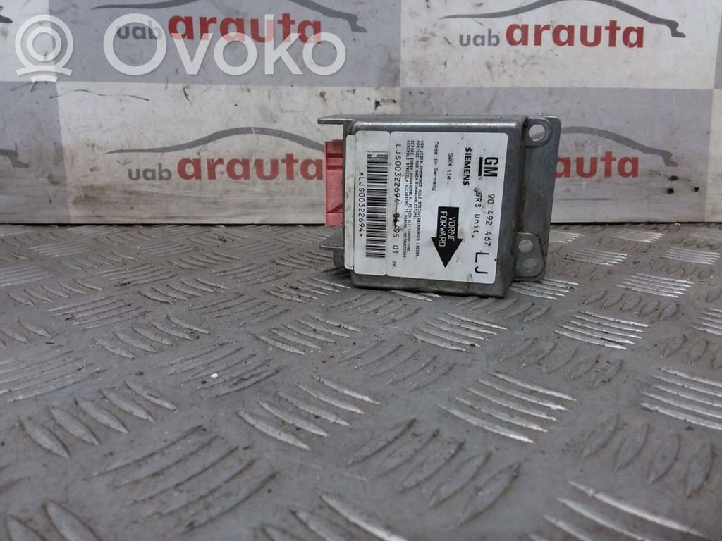Opel Omega B1 Airbag control unit/module 