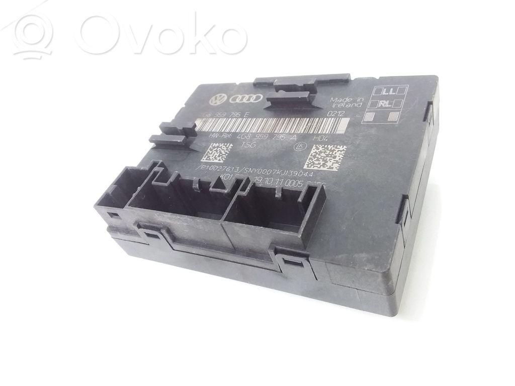Audi A6 S6 C7 4G Door control unit/module 