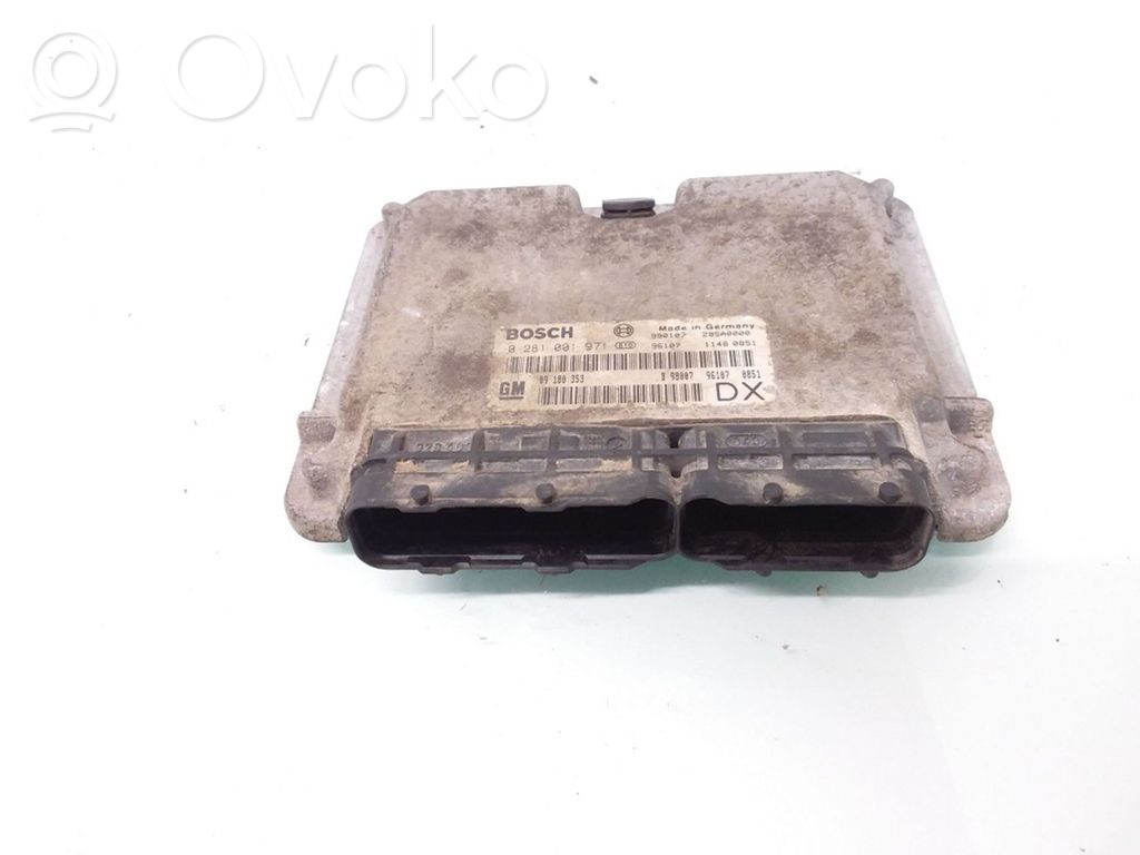 Opel Astra G Engine control unit/module 