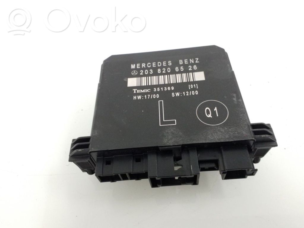 Mercedes-Benz C W203 Door control unit/module 