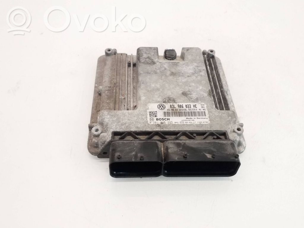Skoda Octavia Mk2 (1Z) Engine control unit/module 