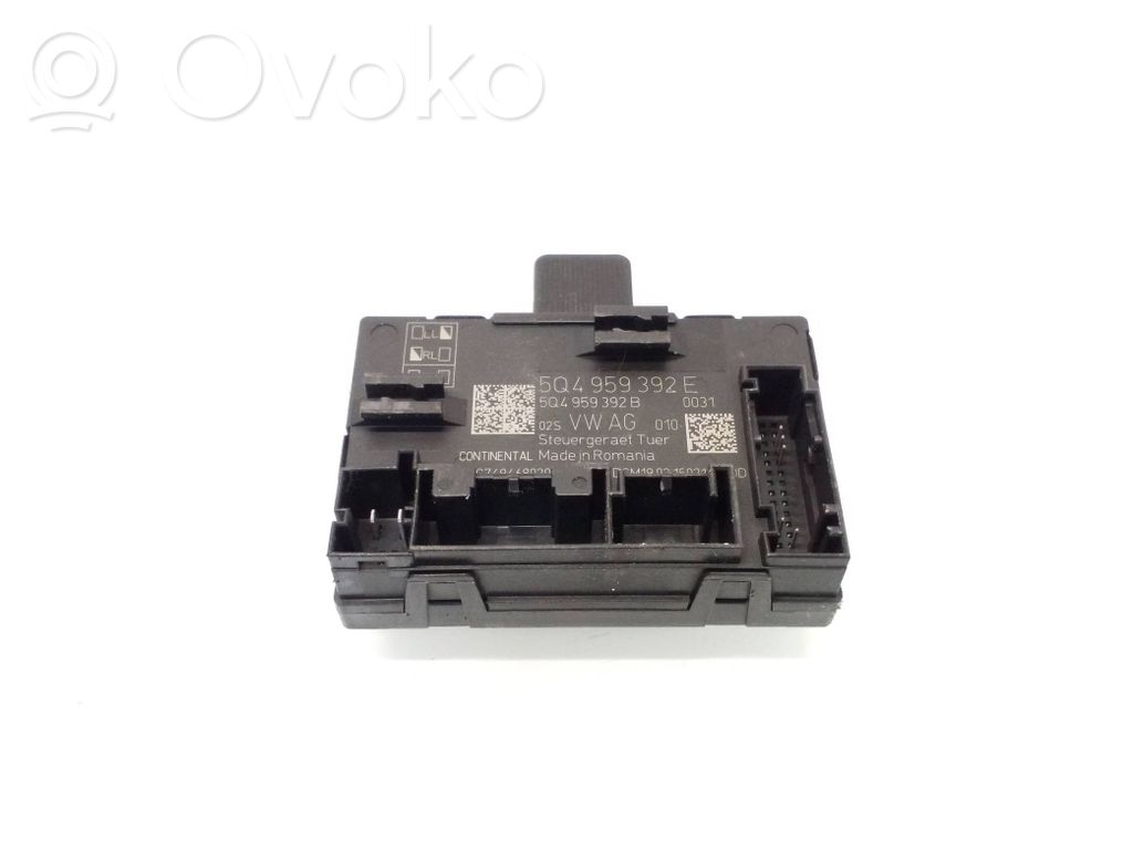 Skoda Octavia Mk3 (5E) Door control unit/module 