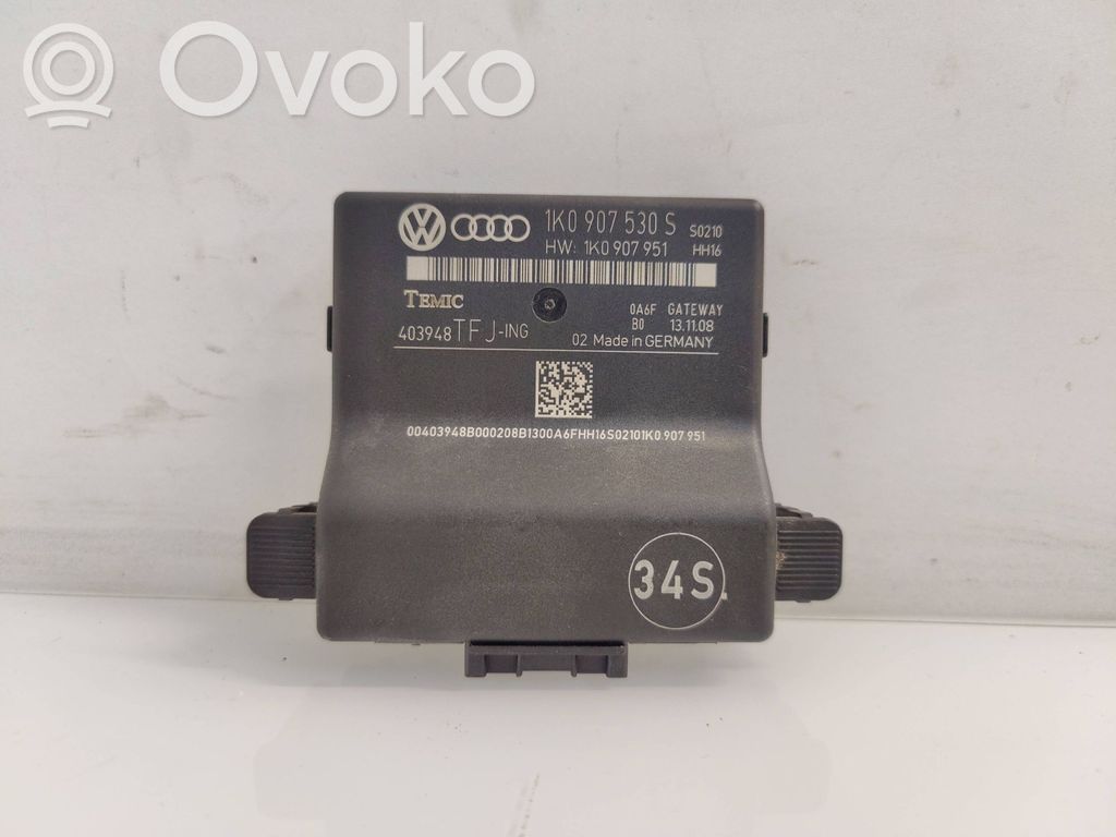 Skoda Octavia Mk2 (1Z) Gateway control module 