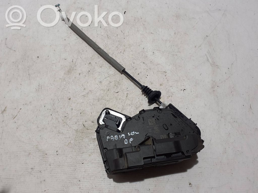 Skoda Fabia Mk3 (NJ) Front door lock 
