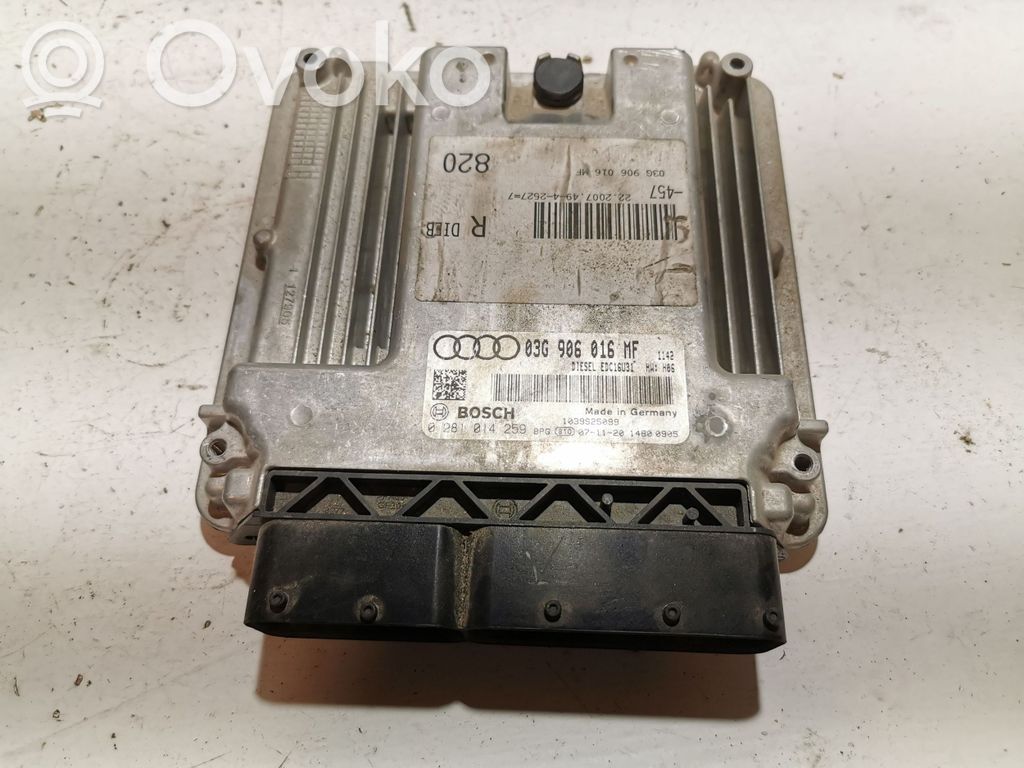 Audi A6 S6 C6 4F Engine control unit/module 