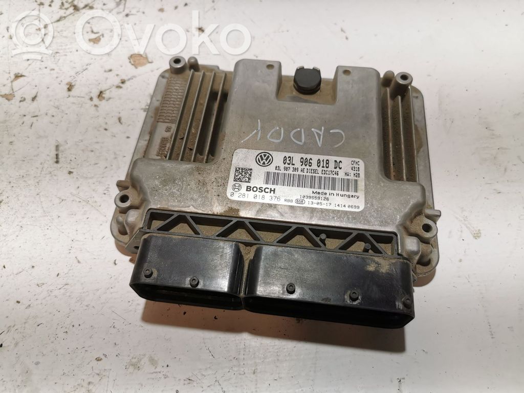 Volkswagen Caddy Engine control unit/module 