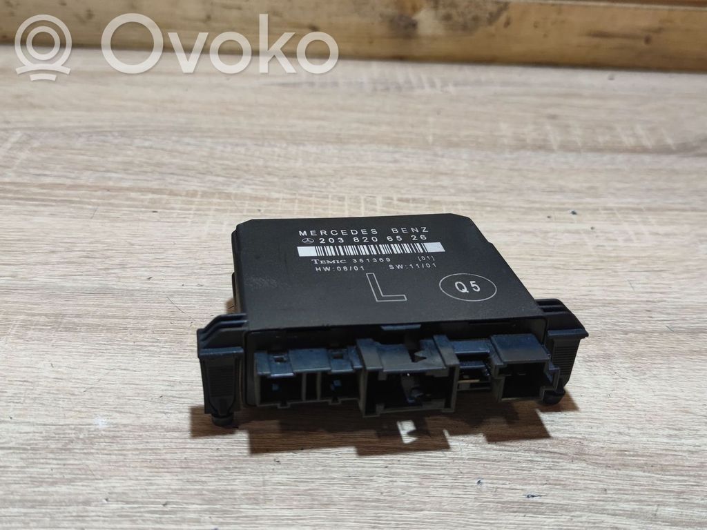 Mercedes-Benz C AMG W203 Door control unit/module 