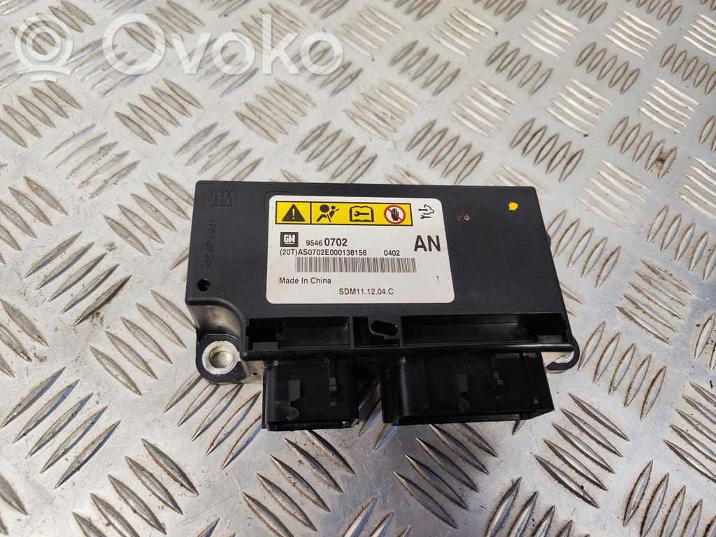 Chevrolet Captiva Airbag control unit/module 