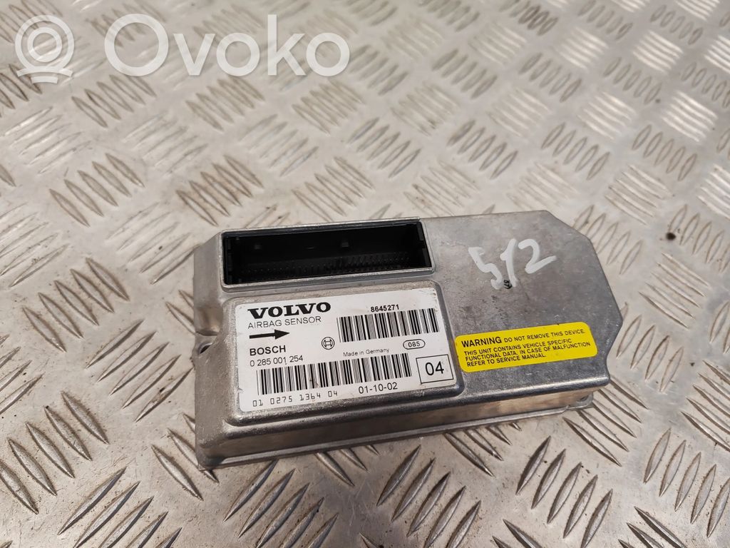 Volvo S60 Airbag control unit/module 
