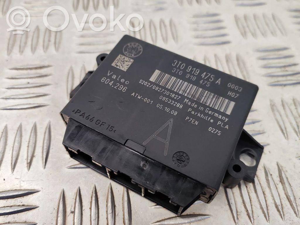 Skoda Superb B6 (3T) Parking PDC control unit/module 