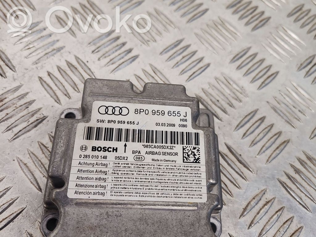 Audi A3 S3 8P Airbag control unit/module 