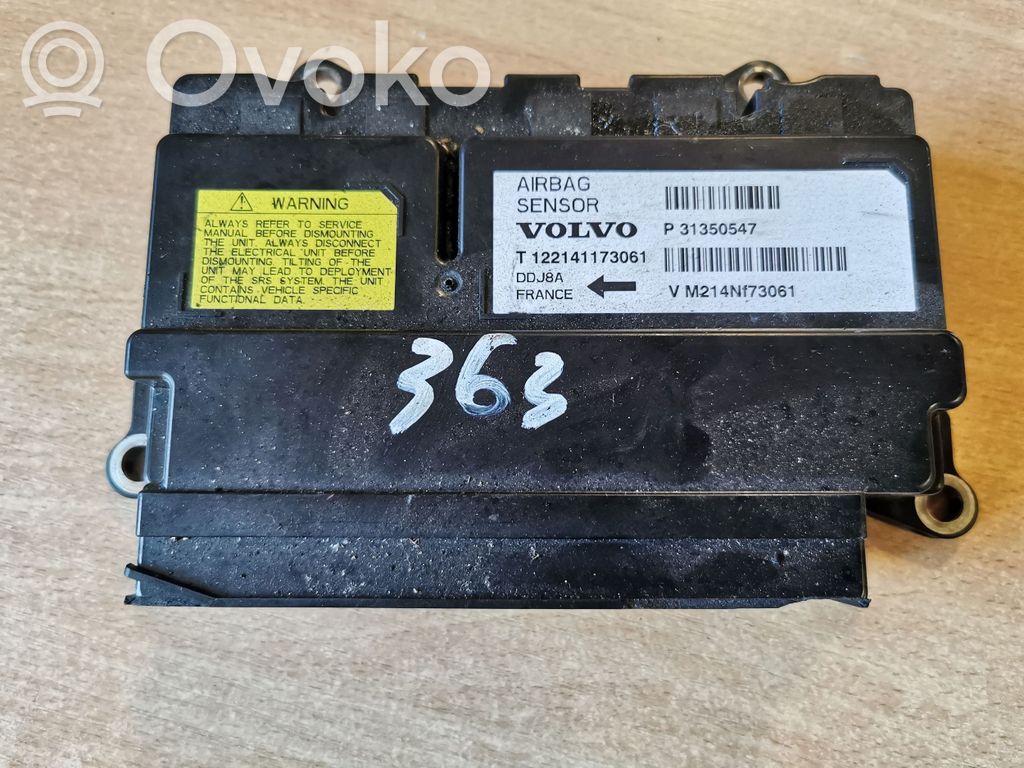 Volvo V40 Airbag control unit/module 