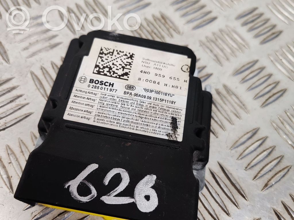 Audi A8 S8 D4 4H Airbag control unit/module 