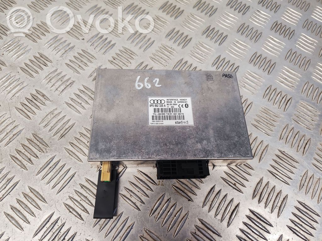 Audi A4 S4 B6 8E 8H Bluetooth control unit module 