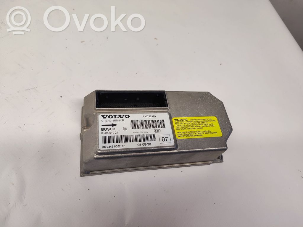Volvo S60 Airbag control unit/module 
